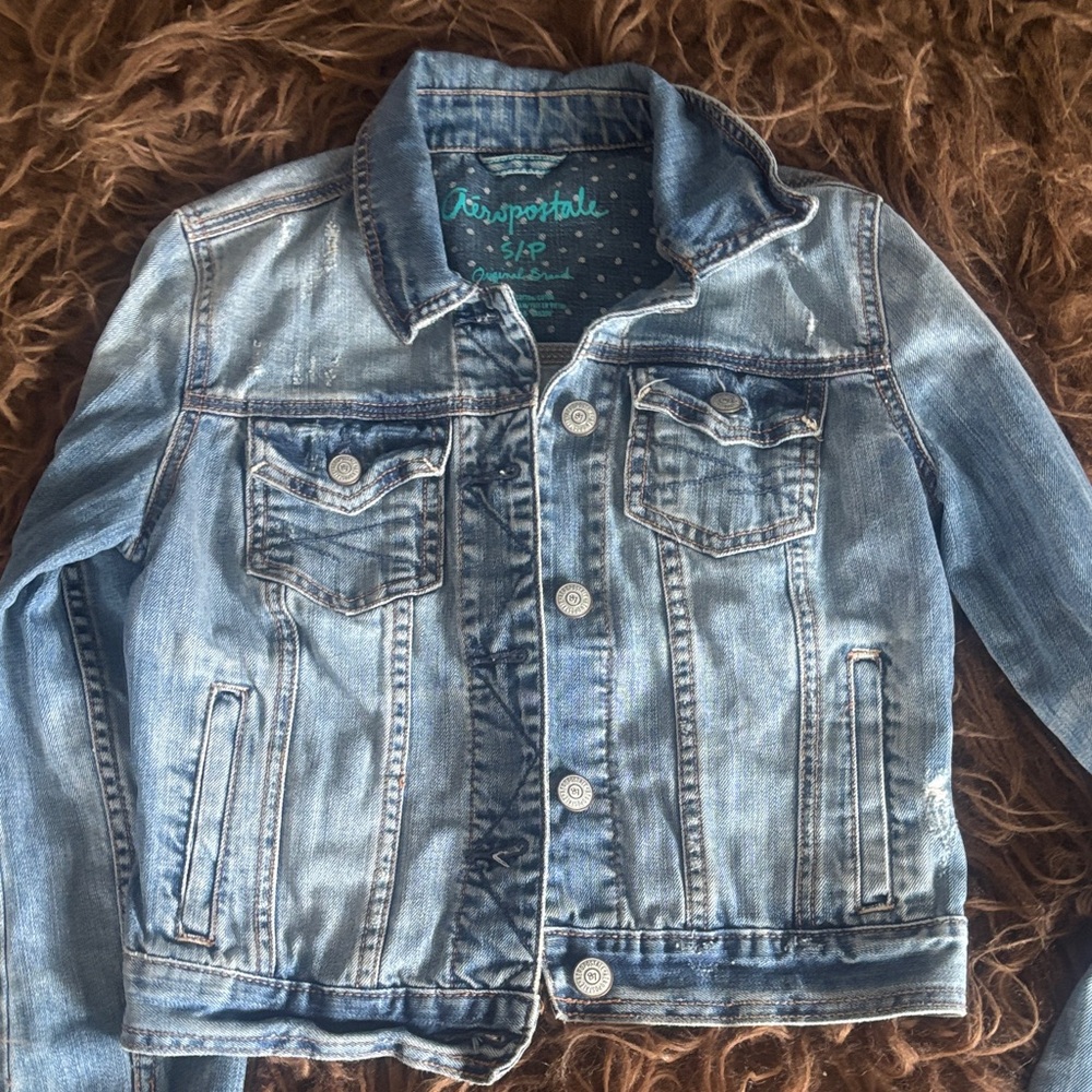 Women’s Aeropostale Denim Jacket. Small.